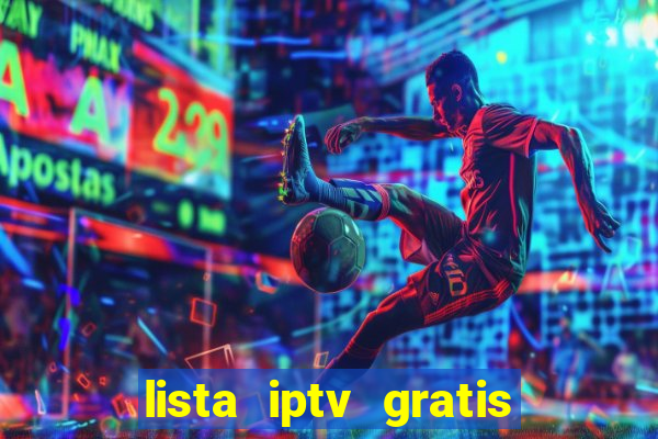 lista iptv gratis futebol ao vivo